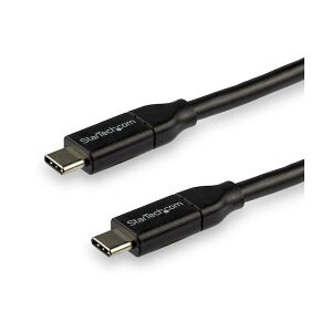 StarTech USB-C�P�[�u��/3m/USB 2.0/480Mbps/Type-C - Type-C/100W/�I�X-�I�X/�u���b�N USB2C5C3M