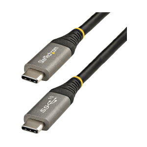 StarTech USB-C�P�[�u��/1m/USB 3.2 Gen2/10Gbps/Type-C - Type-C/100W/�I�X-�I�X USB31CCV1M