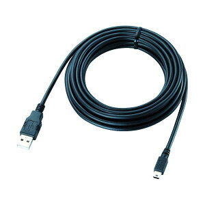ELECOM EURoHS�w�ߏ����G�RUSB2.0�P�[�u�� 0.5m �u���b�N U2C-JM05BK