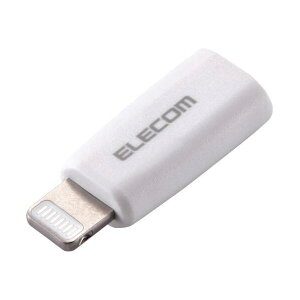 ELECOM �ϊ��A�_�v�^ Type-C(���X)-Lightning(�I�X) USB PD�Ή� �z���C�g MPA-CFLMWH