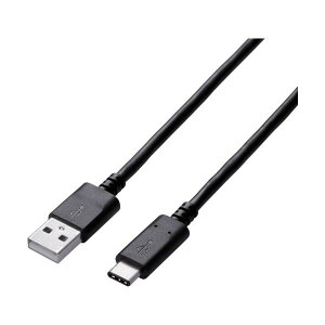 ELECOM USB2.0�P�[�u�� A-C�^�C�v �F�ؕi 3A�o�� 3.0m U2C-AC30NBK