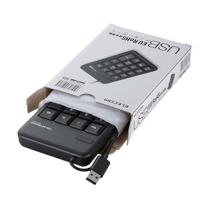 ELECOM �e���L�[�p�b�h �����u���� �u���b�N Rohs TK-TCM011BK/RS
