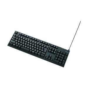 ELECOM USB�ڑ� �X�^���_�[�h�L�[�{�[�h TK-FCM062BK