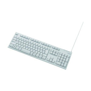 ELECOM USB�ڑ� �X�^���_�[�h�L�[�{�[�h TK-FCM062WH