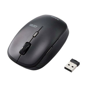 ELECOM BlueLED�}�E�X ���� 5�{�^�� �É� �R�� �u���b�N M-BL21DBSKBK