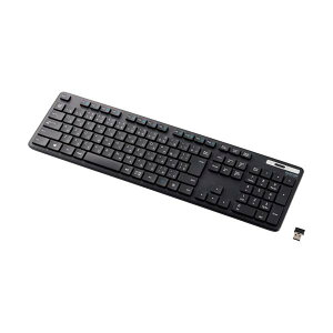 ELECOM �����L�[�{�[�h ���^ �����u������ �R�� �t���T�C�Y �u���b�N TK-FDM110TKBK