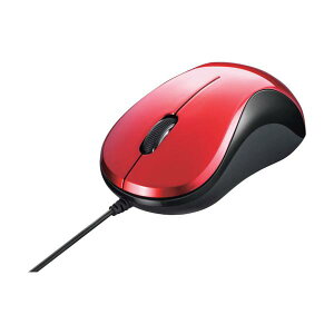 BUFFALO �L�� BlueLED���w���}�E�X �É�/3�{�^�� ���b�h BSMBU100RD