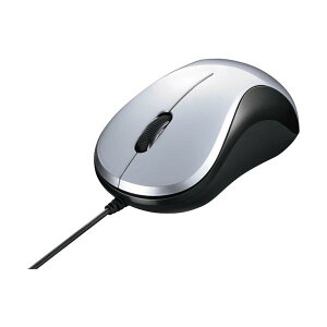 BUFFALO �L�� BlueLED���w���}�E�X �É�/3�{�^�� �V���o�[ BSMBU100SV
