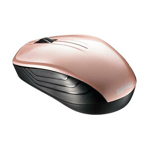 BUFFALO ���� BlueLED 3�{�^�� �X�^���_�[�h�}�E�X �x�[�W���s���N BSMBW107BP