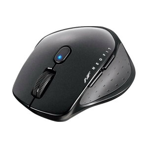 BUFFALO ���� BlueLED 5�{�^�� NEOFIT�}�E�X S�T�C�Y �u���b�N BSMBW510SBK