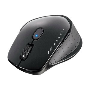 BUFFALO ���� BlueLED 5�{�^�� NEOFIT�}�E�X M�T�C�Y �u���b�N BSMBW510MBK