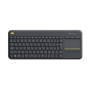 Logicool ���C�����X �^�b�`�L�[�{�[�h k400 Plus �u���b�N K400PBK