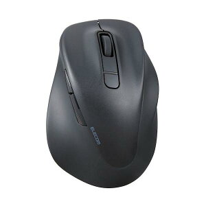 ELECOM �}�E�X EX-G �E���p L�T�C�Y Bluetooth 5�{�^�� �R�� �É��݌v �u���b�N M-XGL30BBSKBK