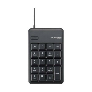 ELECOM Excel����ɍœK��USB�e���L�[�{�[�h M�T�C�Y �u���b�N TK-TCM011BK