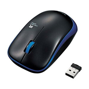 ELECOM ����IR�}�E�X 3�{�^�� ENELO�V���[�Y �É��{�^�� �u���[ M-IR07DRSBU