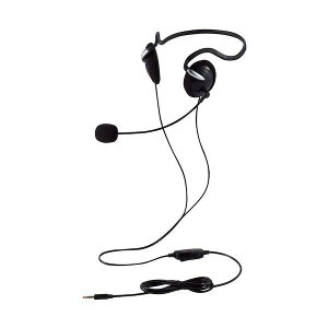 ELECOM �L���w�b�h�Z�b�g �����l�b�N�o���h 4�� 1.8m �u���b�N HS-NB03STBK