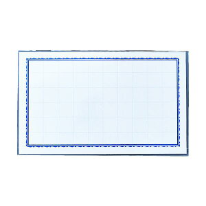 TRUSCO(�g���X�R) �Đ�PET �d���ȈՖ��D �N���b�v�s���^�C�v �䎆55×90mm KHE-N-1P