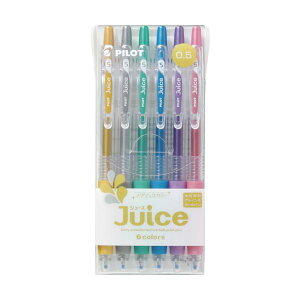 PILOT �Q���C���L�{�[���y�� �W���[�X0.5 ���^���b�N�J���[6�F�Z�b�g LJU60EF-6CM