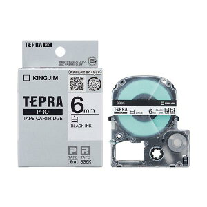 KING JIM �y�����z�u�e�v���vPRO�e�[�v 6mm �����x��/������ ����8m SS6K