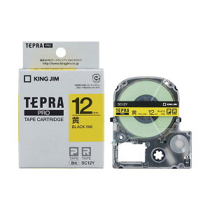 KING JIM �y�����z�u�e�v���vPRO�e�[�v 12mm �����x��/������ ����8m SC12Y