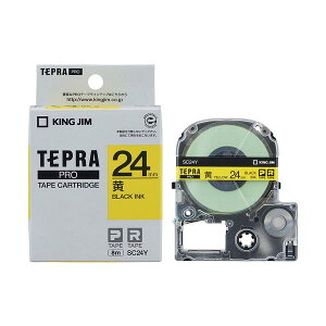 KING JIM �y�����z�u�e�v���vPRO�e�[�v 24mm �����x��/������ ����8m SC24Y
