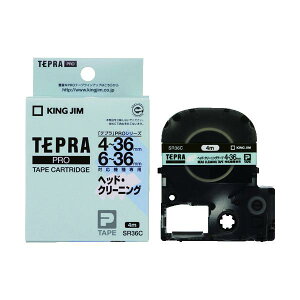 KING JIM �y�����z�u�e�v���vPRO�e�[�v �w�b�h�N���[�j���O�e�[�v 4~36mm�Ή��@��p SR36C
