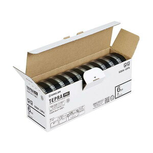 KING JIM �y�����z�u�e�v���vPRO�e�[�v 6mm �G�R�p�b�N(10����)/�����x��/������ ����8m SS6K-10PN