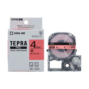 KING JIM �y�����z�u�e�v���vPRO�e�[�v 4mm �ԃ��x��/������ ����8m SC4R