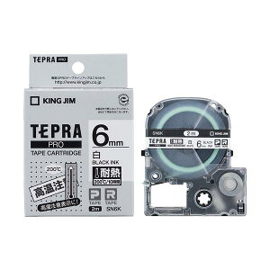 KING JIM �y�����z�u�e�v���vPRO�e�[�v 6mm �ϔM���x��/�����x��/������ ����2m SN6K