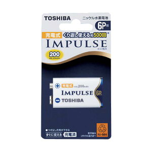 ���� �[�d��IMPULSE�j�b�P�����f�[�d�r 6P�`(1��)�u���X�^�[�p�b�N 6TNH22A