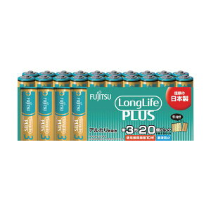 FDK �A���J�����d�r�P3 Long Life Plus 20�p�b�N LR6LP(20S)