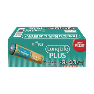 FDK �A���J�����d�r�P3 Long Life Plus 40�p�b�N LR6LP(40S)