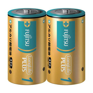 FDK �A���J�����d�r�P1 Long Life Plus 2�p�b�N LR20LP(2S)