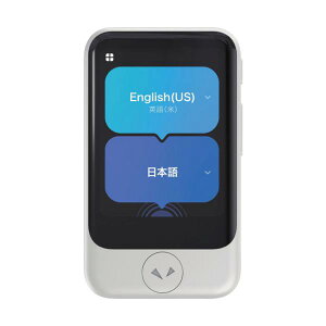 �\�[�X�l�N�X�g POCKETALK S2 �X�^���_�[�h �O���[�o���ʐM(2�N)�t�� �z���C�g PTS2-W 0000347930