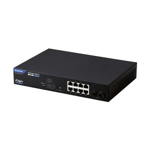 ELECOM �@�l�����X�C�b�`���O�n�u WEB�X�}�[�g Giga PoE 8�|�[�g 3�N�ۏ� EHB-SG2C08-PL