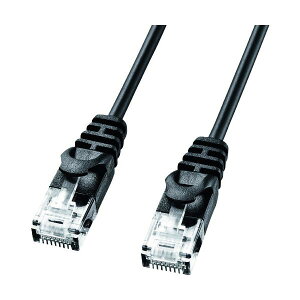 SANWA �J�e�S��6�ɍ�LAN�P�[�u�� LA-SL6-05BK