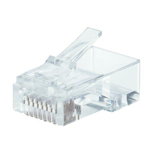 ELECOM RJ45�R�l�N�^ CAT6�ECAT6A�Ή� �P���E�������Ή� 100���� LD-6RJ45T100