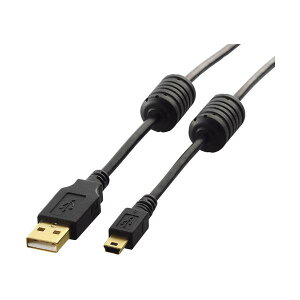 ELECOM EURoHS�w�ߏ���USB2.0�P�[�u��5.0m�u���b�N U2C-MF50BK