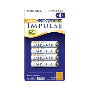 ���� �[�d��IMPULSE�j�b�P�����f�[�d�r �P4�`(4�{)�u���X�^�[�p�b�N TNH-4A-4P