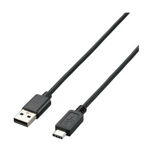 ELECOM USB2.0�P�[�u�� A-�^�C�vC �m�[�}�� 4m �u���b�N U2C-AC40BK