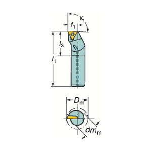 SANDVIK �R���^�[��111 �|�W�`�b�v�p�{�[�����O�o�C�g(480) A08H-STFPR 06-R