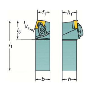 SANDVIK �R���^�[��RC �l�K�`�b�v�p�V�����N�o�C�g(410) DCBNR 2525M 12