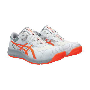 ASICS �E�B���W���u CP219 BOA �z���C�g/�V���b�L���O�I�����W 28.0cm 1273A092.100-28.0��I�X�X����