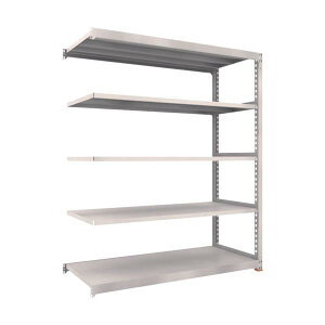 TRUSCO(�g���X�R) �X�`�[�����b�N M5�^���ʒI 1800X721XH2100 5�i �A�� �Ɛk�����x�[�X�t �l�I�O���[ �l�I�O���[ M5-7675BSFC NG