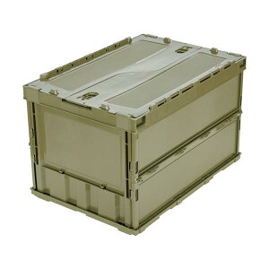 TRUSCO(�g���X�R) �I���R�� ���^�܂肽���݃R���e�i 50L ���b�N�t�^�t OD�F TR-C50B-OD