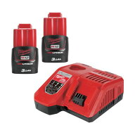 milwaukee M12 (2) 3.0Ah FCスタートキット M12-18 NRG-302 JP≪イチオシ≫