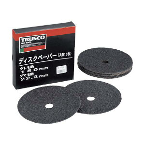TRUSCO(�g���X�R) �f�B�X�N�y�[�p�[7�^ ��180X22.2 #36 (10����) TG7-36