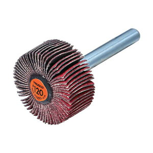 TRUSCO(�g���X�R) �Z���~�b�N�t���b�v�z�C�[�� ���a6mm #120 �O�a30×��15×����40 (5��) TCF3015-CE-120