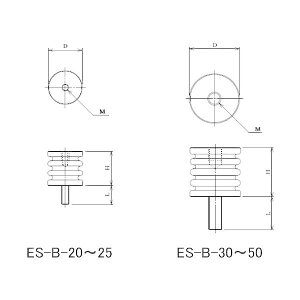 �J���_ ES�X�y�[�T�[ ��R�� �{���g�E�i�b�g�^�C�v ES-B-20-5-VO