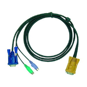 ATEN PS/2 KVM�P�[�u�� SPHD�^�C�v 1.8m 2L-5202P